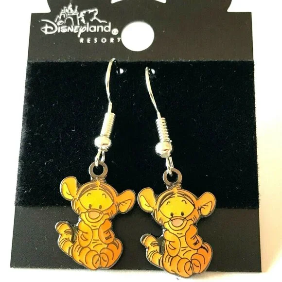 Disney Jewelry Vintage Disney Tigger Winnie The Pooh Earrings